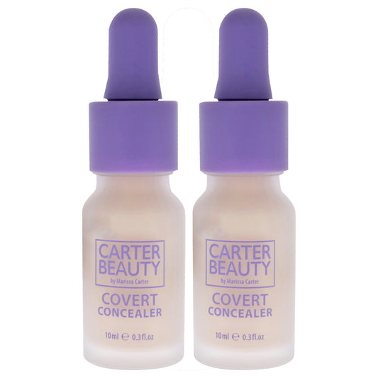 Covert Brightening Concealer - Marshmallow by Carter Beauty for Women - 0.3 oz Concealer - Pack of 2