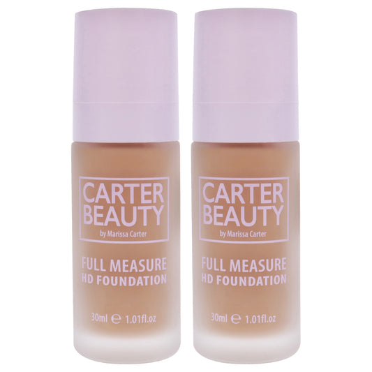 Full Measure HD Foundation - Gingerbread by Carter Beauty for Women - 1.01 oz Foundation - Pack of 2