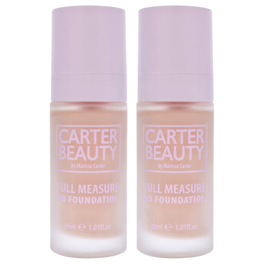 Full Measure HD Foundation - Meringue by Carter Beauty for Women - 1.01 oz Foundation - Pack of 2