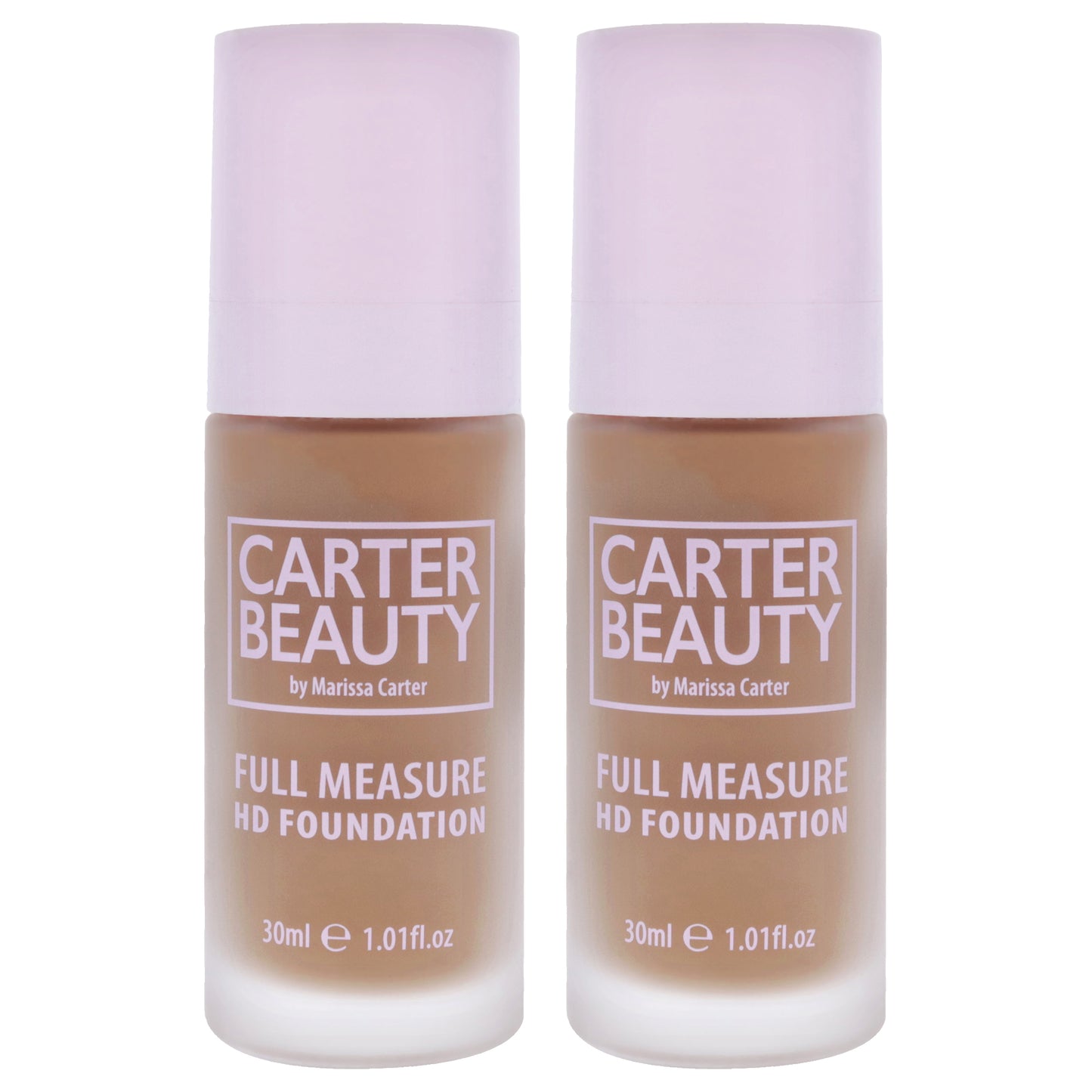 Full Measure HD Foundation - Tiramasu by Carter Beauty for Women - 1.01 oz Foundation - Pack of 2