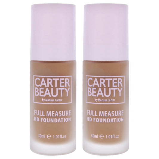 Full Measure HD Foundation - Tiramasu by Carter Beauty for Women - 1.01 oz Foundation - Pack of 2