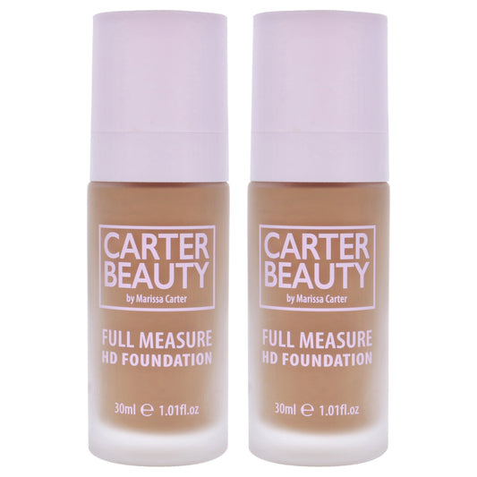 Full Measure HD Foundation - Truffle by Carter Beauty for Women - 1.01 oz Foundation - Pack of 2