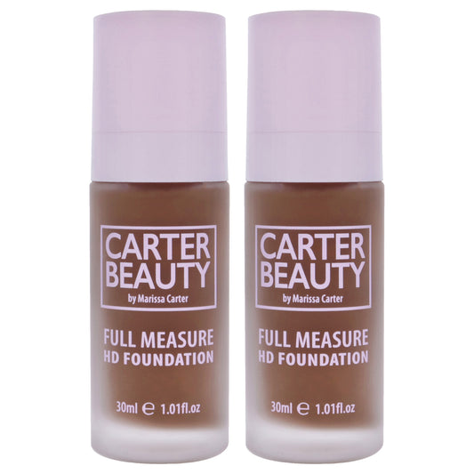 Full Measure HD Foundation - Vanilla Fuddge by Carter Beauty for Women - 1.01 oz Foundation - Pack of 2