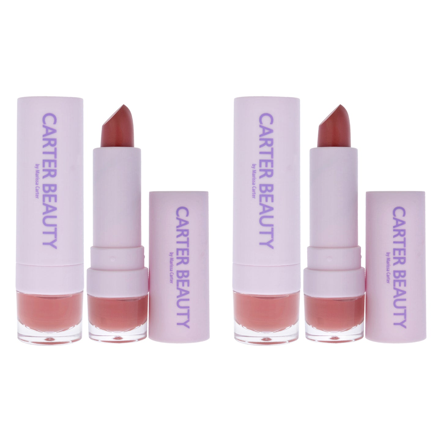 Word of Mouth Velvet Matte Lipstick - Debbie by Carter Beauty for Women - 0.16 oz Lipstick - Pack of 2