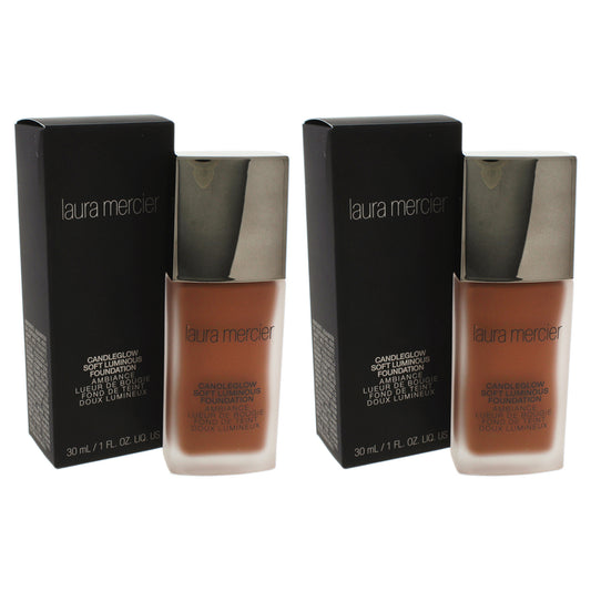 Candleglow Soft Luminous Foundation - Chestnut by Laura Mercier for Women - 1 oz Foundation - Pack of 2