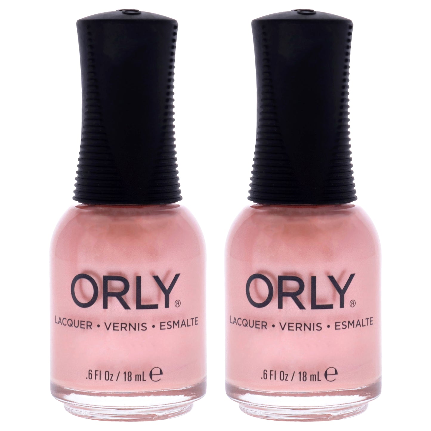Nail Lacquer - 20004 Toast The Couple by Orly for Women - 0.6 oz Nail Polish - Pack of 2