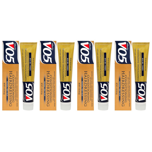 Conditioning Hairdressing - Normal to Dry Hair by Alberto VO5 for Unisex - 1.5 oz Conditioner - Pack of 4