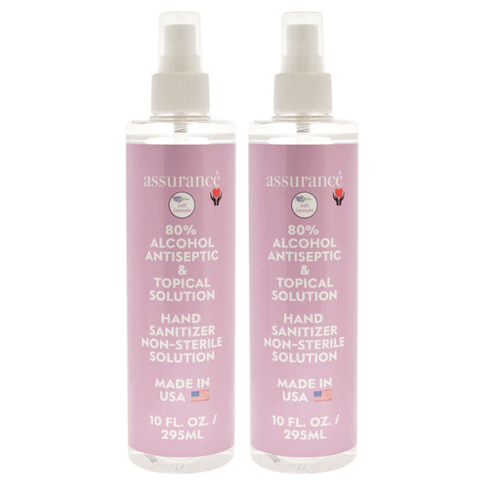 Hand Sanitizer Non-Sterile Solution - Lavender by Assurance for Unisex - 10 oz Hand Sanitizer - Pack of 2