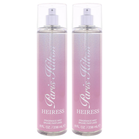Heiress by Paris Hilton for Women - 8 oz Body Mist - Pack of 2