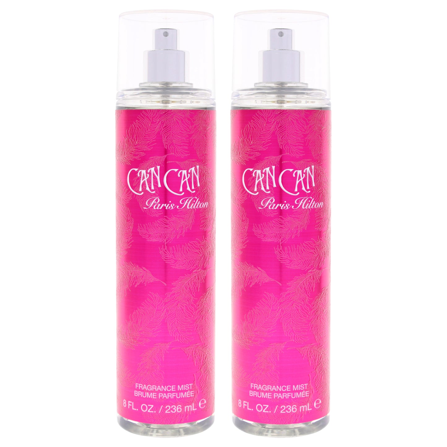 Can Can by Paris Hilton for Women - 8 oz Fragrance Mist - Pack of 2