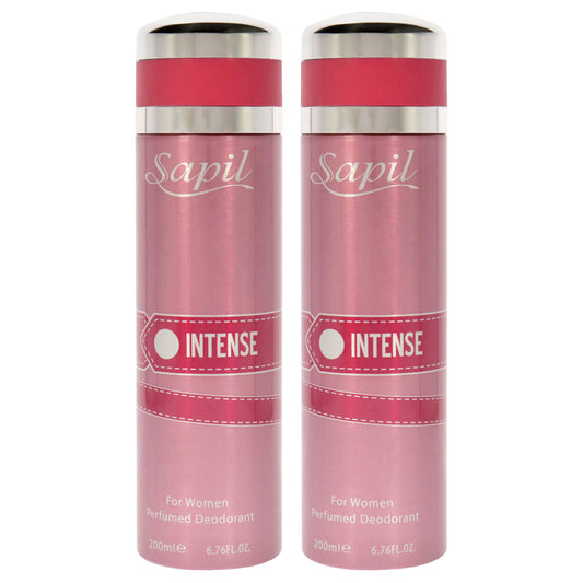 Intense by Sapil for Women - 6.76 oz Deodorant Spray - Pack of 2
