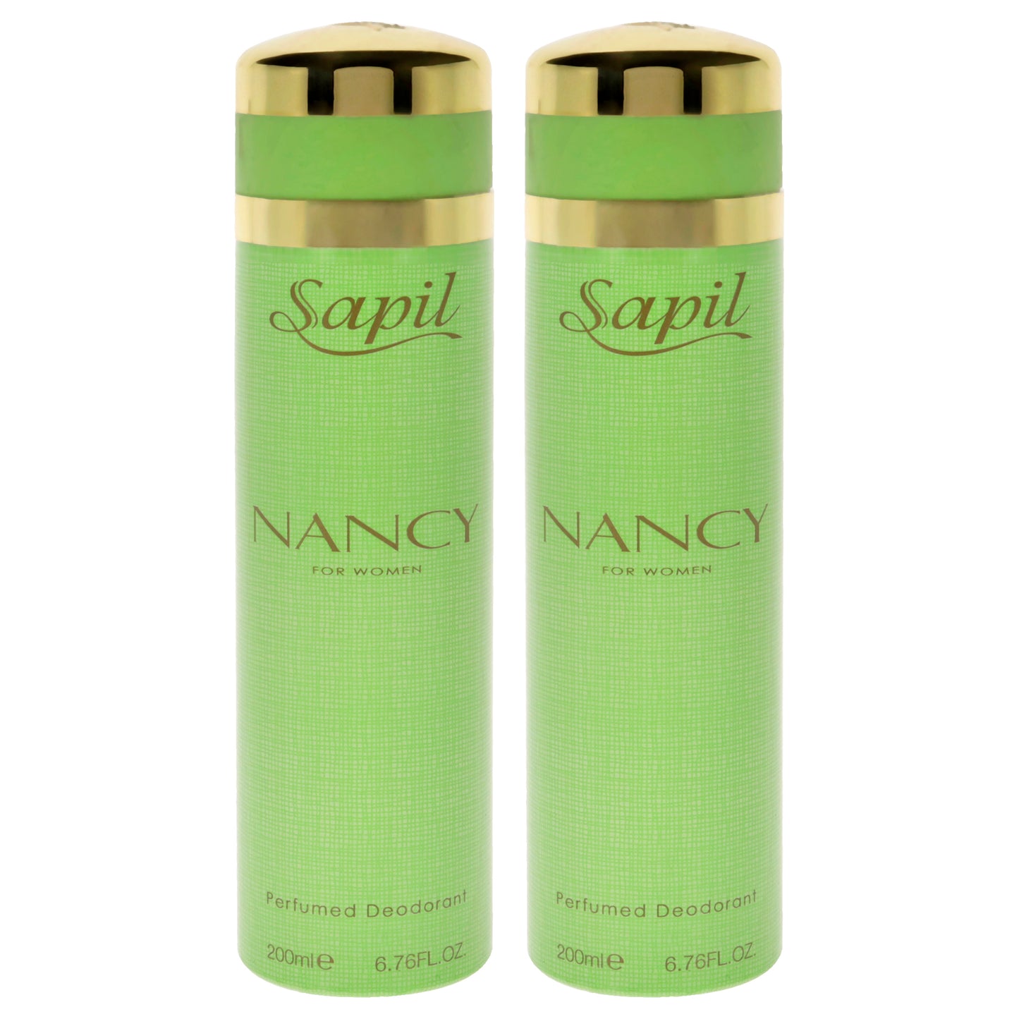 Nancy Green by Sapil for Women - 6.76 oz Deodorant Spray - Pack of 2