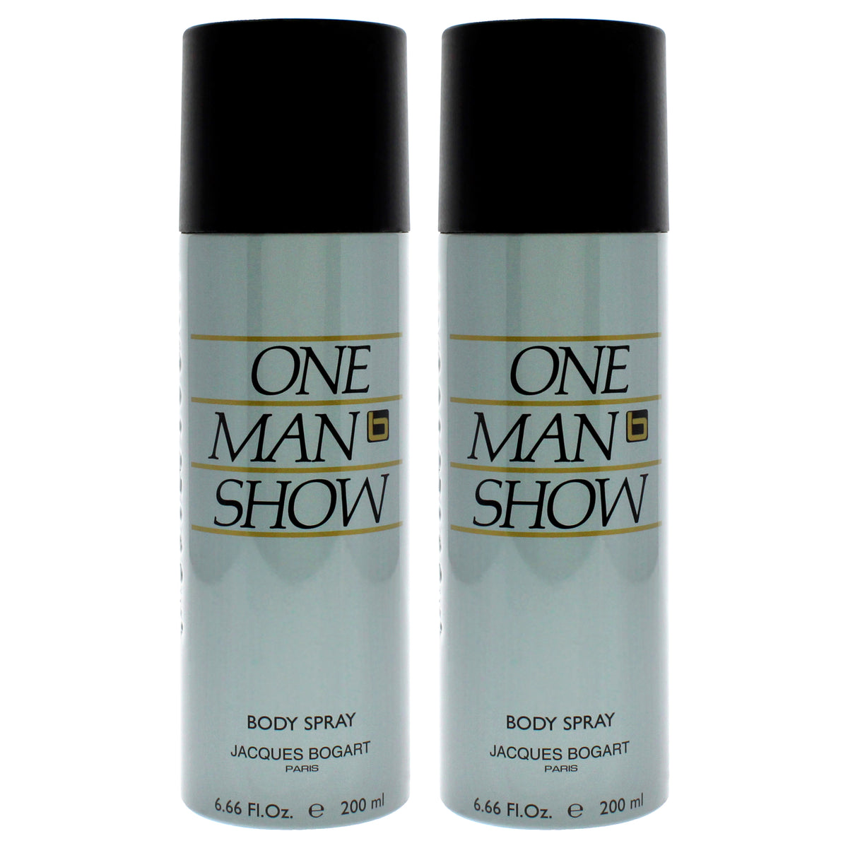 One Man Show by Jacques Bogart for Men - 6.6 oz Body Spray - Pack of 2