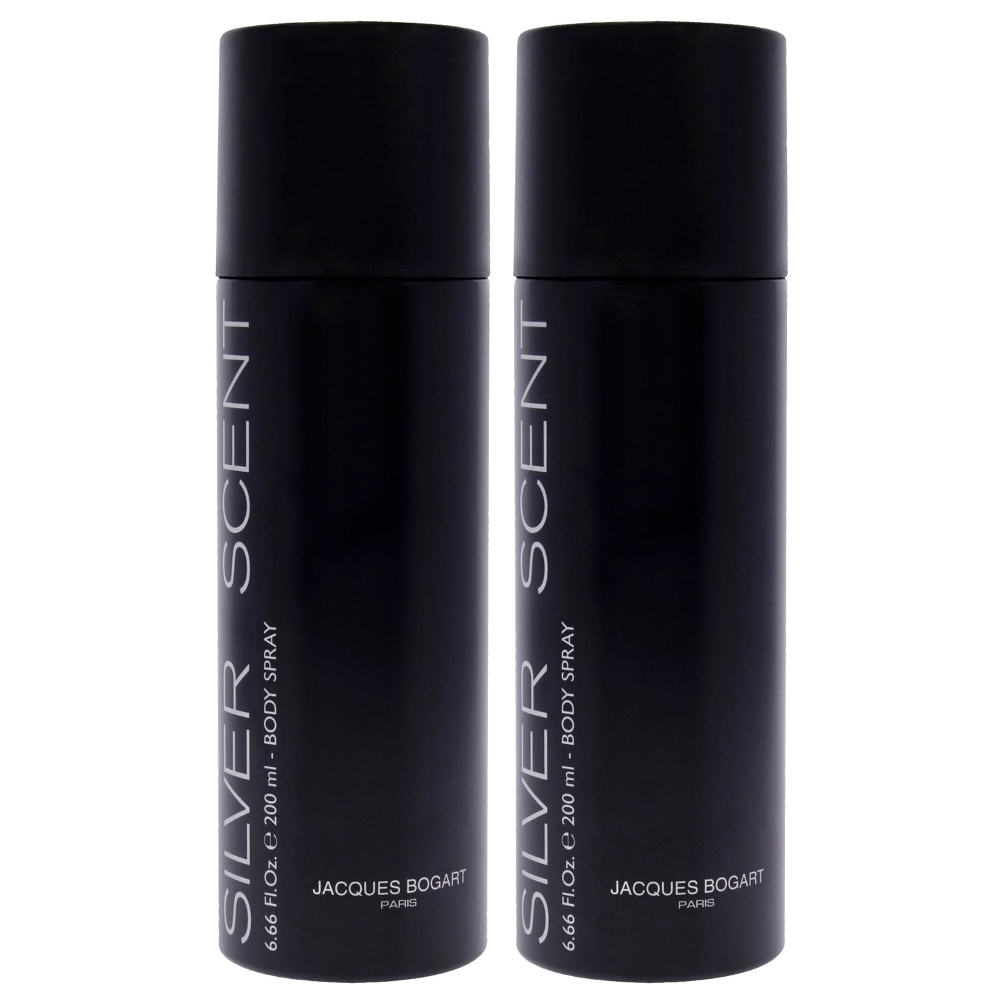 Silver Scent by Jacques Bogart for Men - 6.66 oz Body Spray - Pack of 2