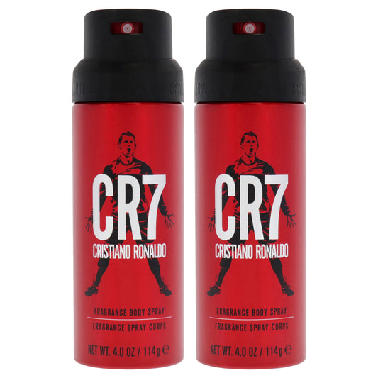 CR7 by Cristiano Ronaldo for Men - 4 oz Body Spray - Pack of 2