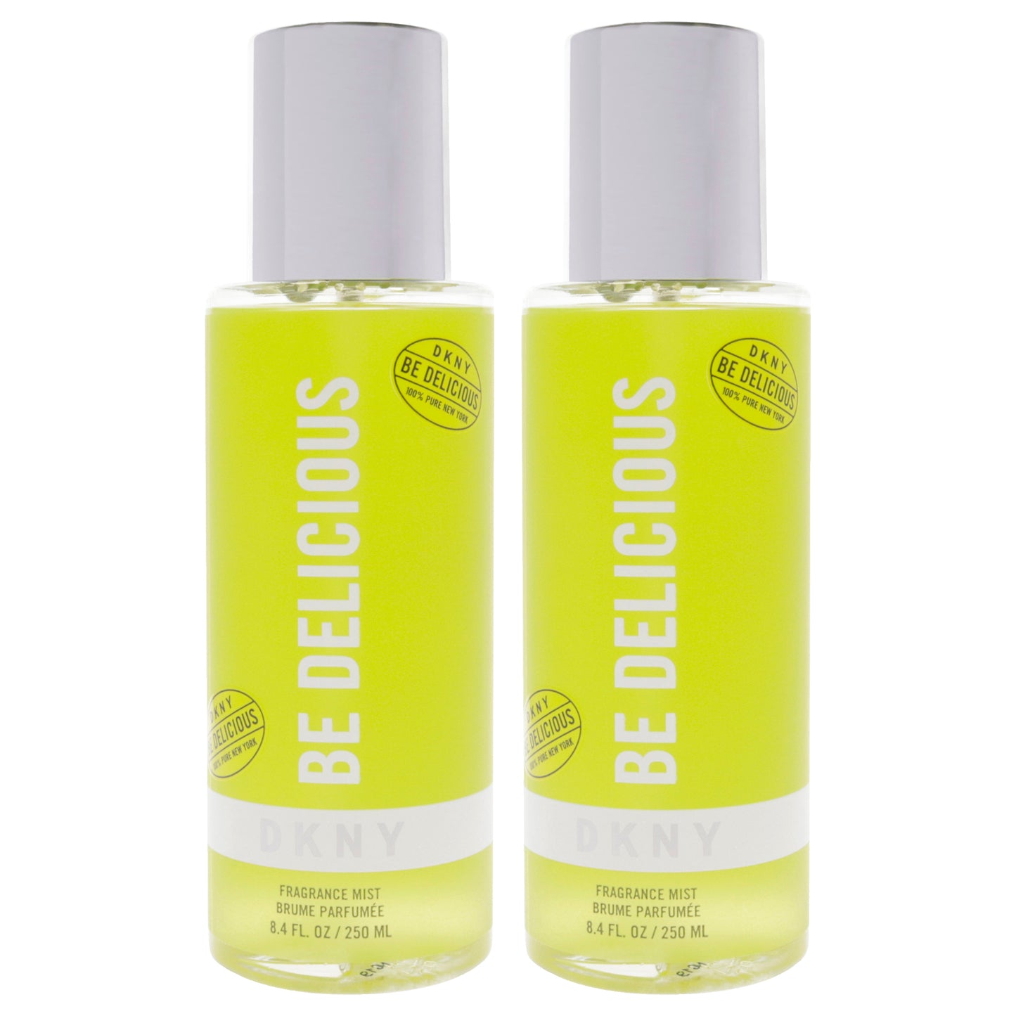 DKNY Be Delicious by Donna Karan for Women - 8.4 oz Fragrance Mist - Pack of 2