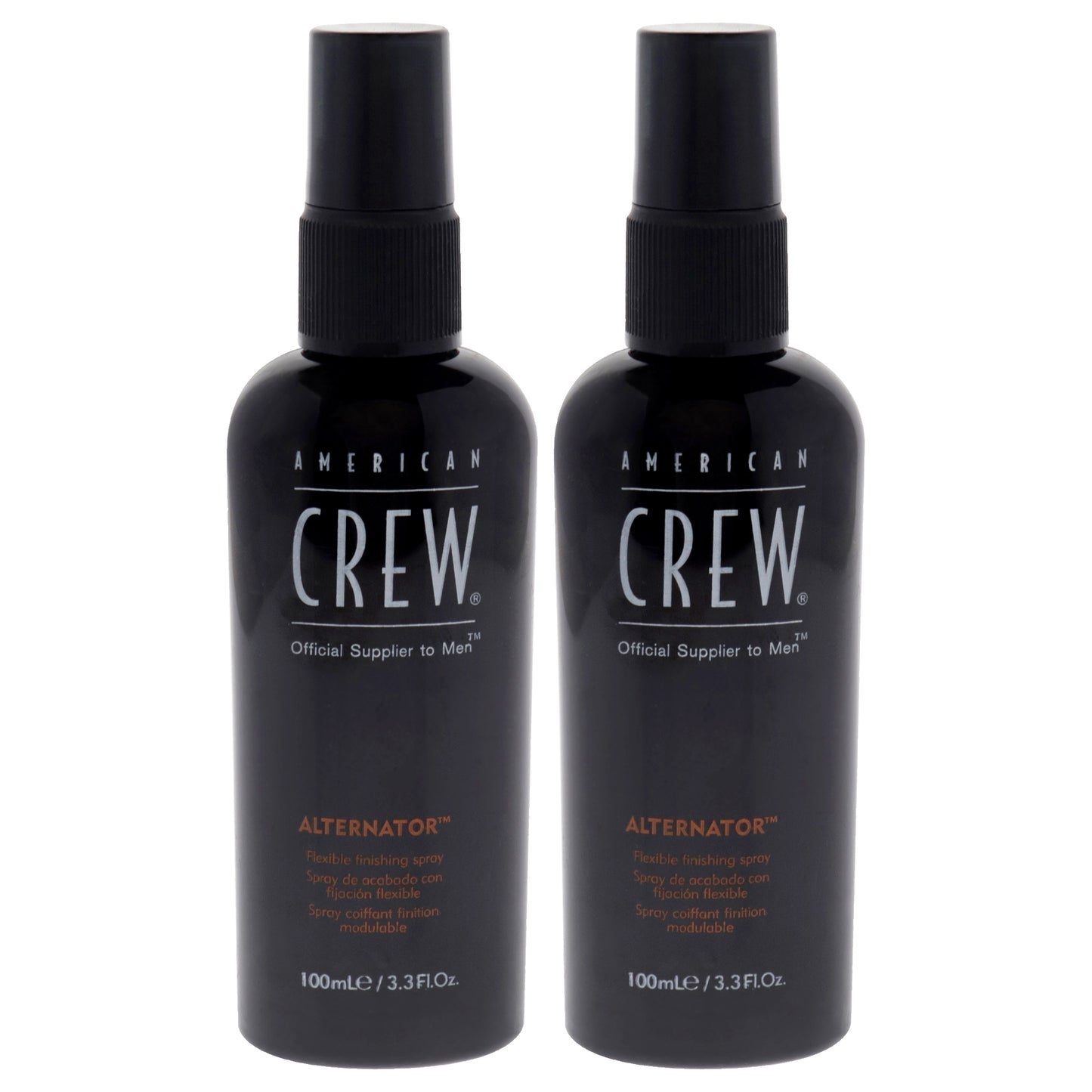 Alternator Flexible Styling and Finishing Spray by American Crew for Men - 3.3 oz Hair Spray  - Pack of 2