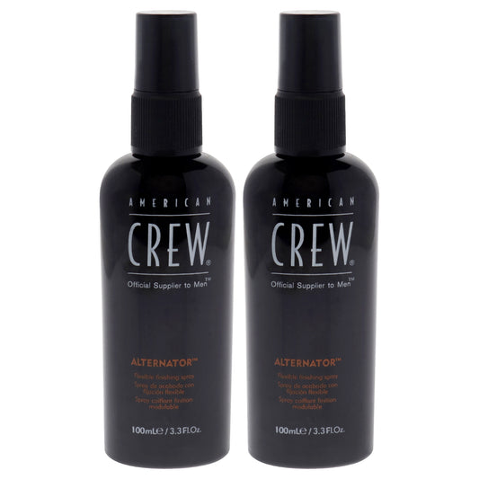 Alternator Flexible Styling and Finishing Spray by American Crew for Men - 3.3 oz Hair Spray  - Pack of 2