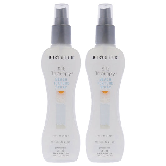 Beach Texture Spray by Biosilk for Unisex - 5.64 oz Hair Spray  - Pack of 2
