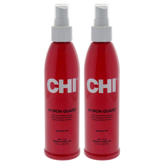 44 Iron Guard Thermal Protection Spray by CHI for Unisex - 8 oz Hair Spray  - Pack of 2