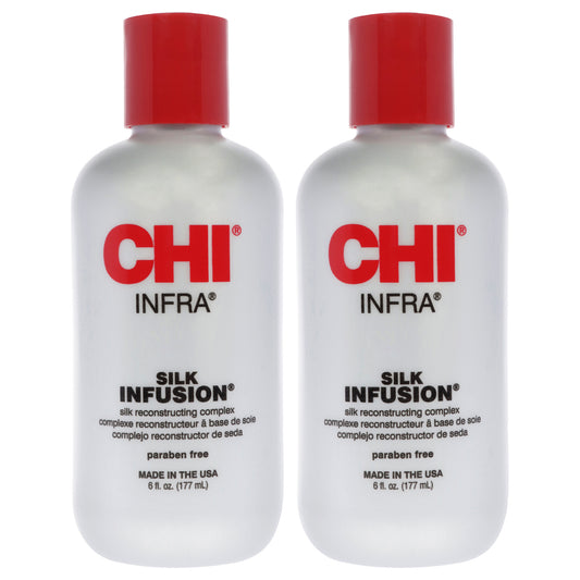Silk Infusion Reconstructing Complex by CHI for Unisex - 6 oz Treatment  - Pack of 2