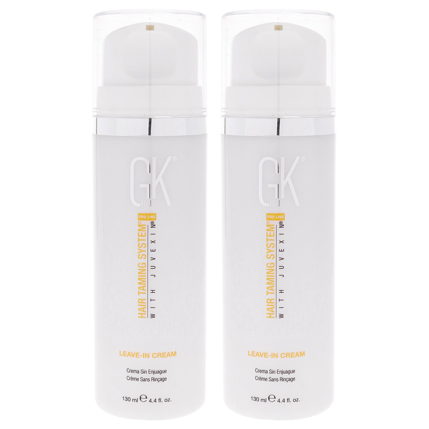 Hair Taming System Leave-In Conditioning Cream by Global Keratin for Unisex - 4.4 oz Cream - Pack of 2