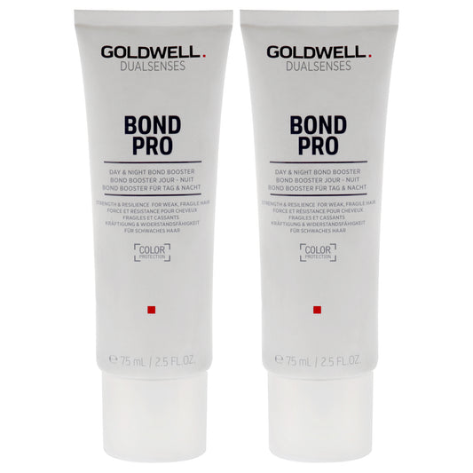 Dualsenses Bond Pro Day and Night Booster by Goldwell for Unisex - 2.5 oz Treatment - Pack of 2