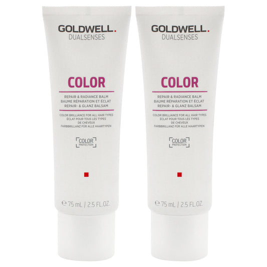 Dualsenses Color Repair and Radiance Balm by Goldwell for Unisex - 2.5 oz Balm - Pack of 2