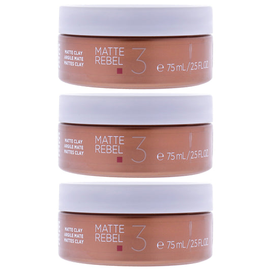 Stylesign Creative Texture Matte Clay by Goldwell for Unisex - 2.5 oz Clay - Pack of 3