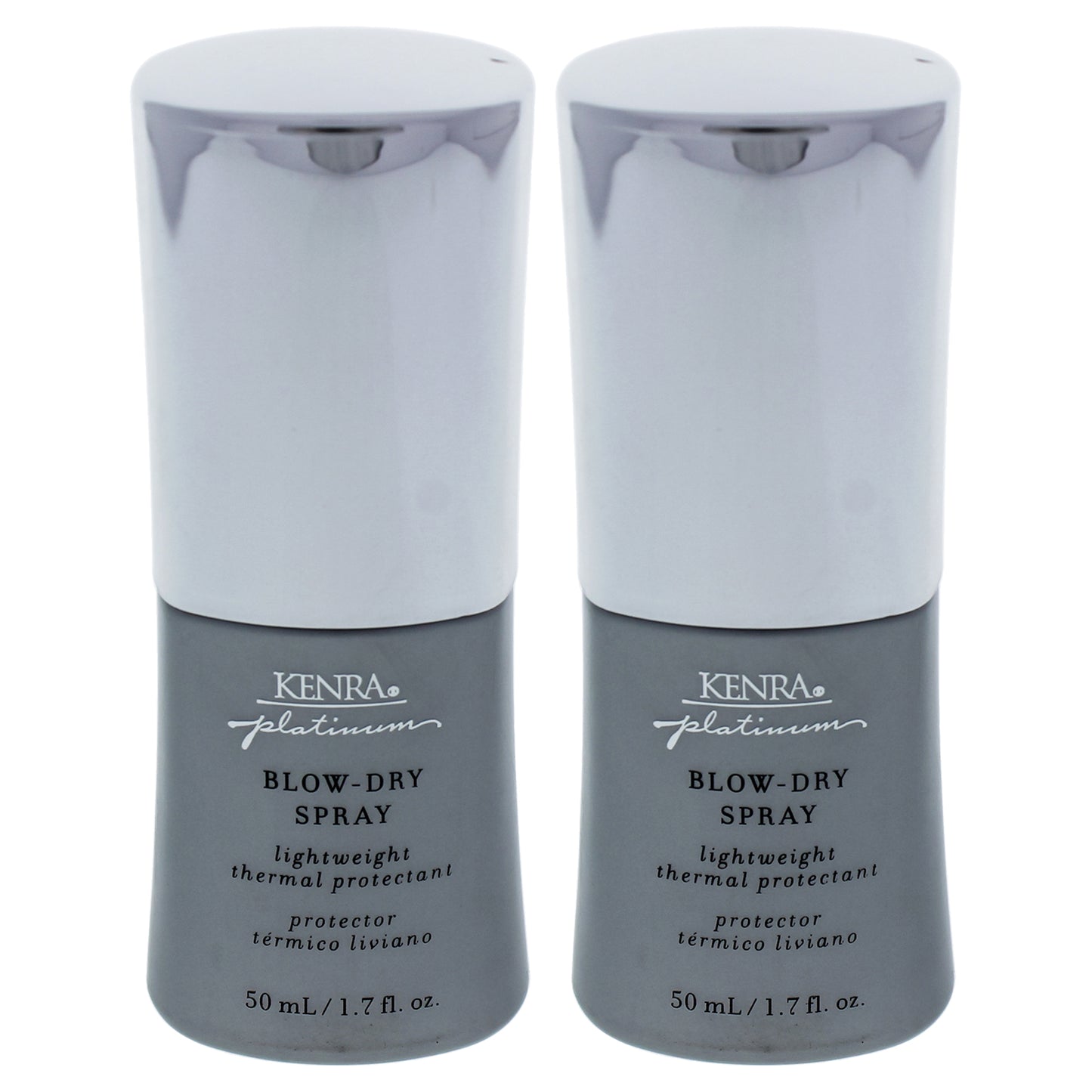 Platinum Blow Dry Spray by Kenra for Unisex - 1.7 oz Dry Spray - Pack of 2