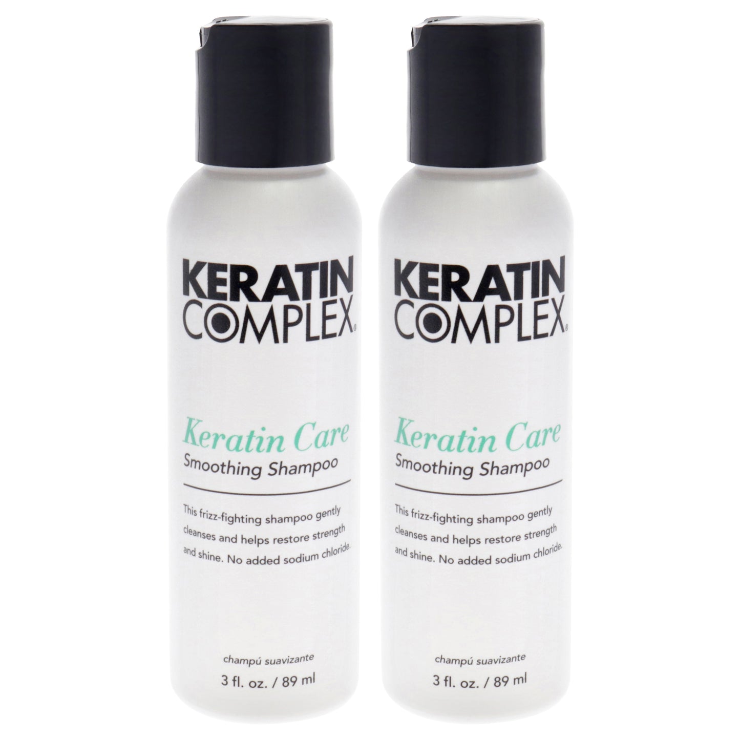 Keratin Complex Color Care Shampoo by Keratin Complex for Unisex - 3 oz Shampoo - Pack of 2