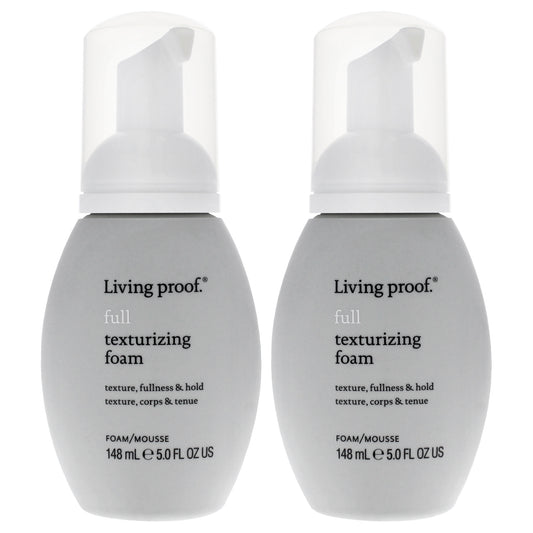 Full Texturizing Foam by Living Proof for Women - 5 oz Foam - Pack of 2