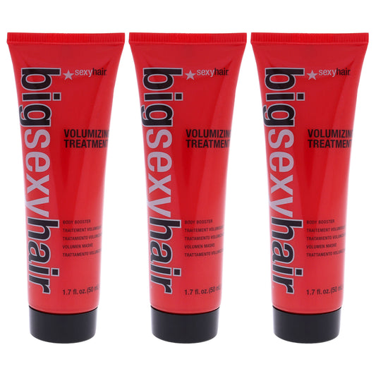 Big Sexy Hair Volumizing Treatment by Sexy Hair for Unisex - 1.7 oz Treatment - Pack of 3