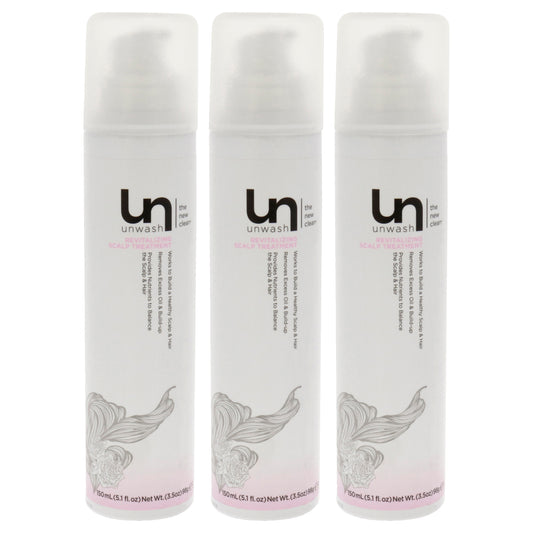 Revitalizing Scalp Treatment by Unwash for Unisex - 5.1 oz Treatment - Pack of 3