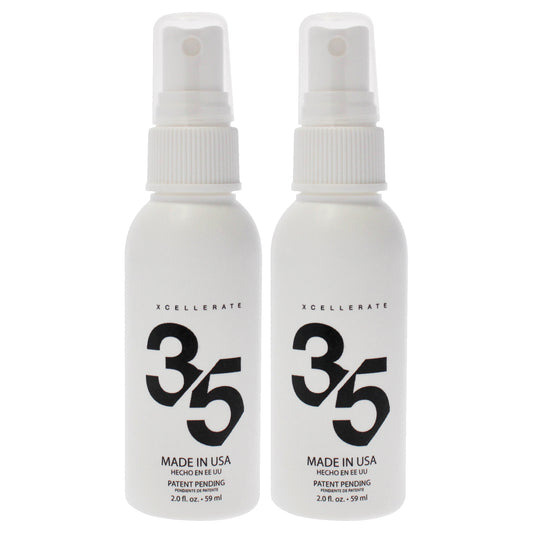 Xcellerate35 Leave-In Hair Treatment - USA by Xcellerate35 for Unisex - 2 oz Treatment - Pack of 2