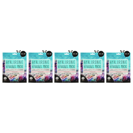 Hydrogel Sheet Mask - Hyaluronic by Oh K! for Unisex - 1 Pc Mask - Pack of 5