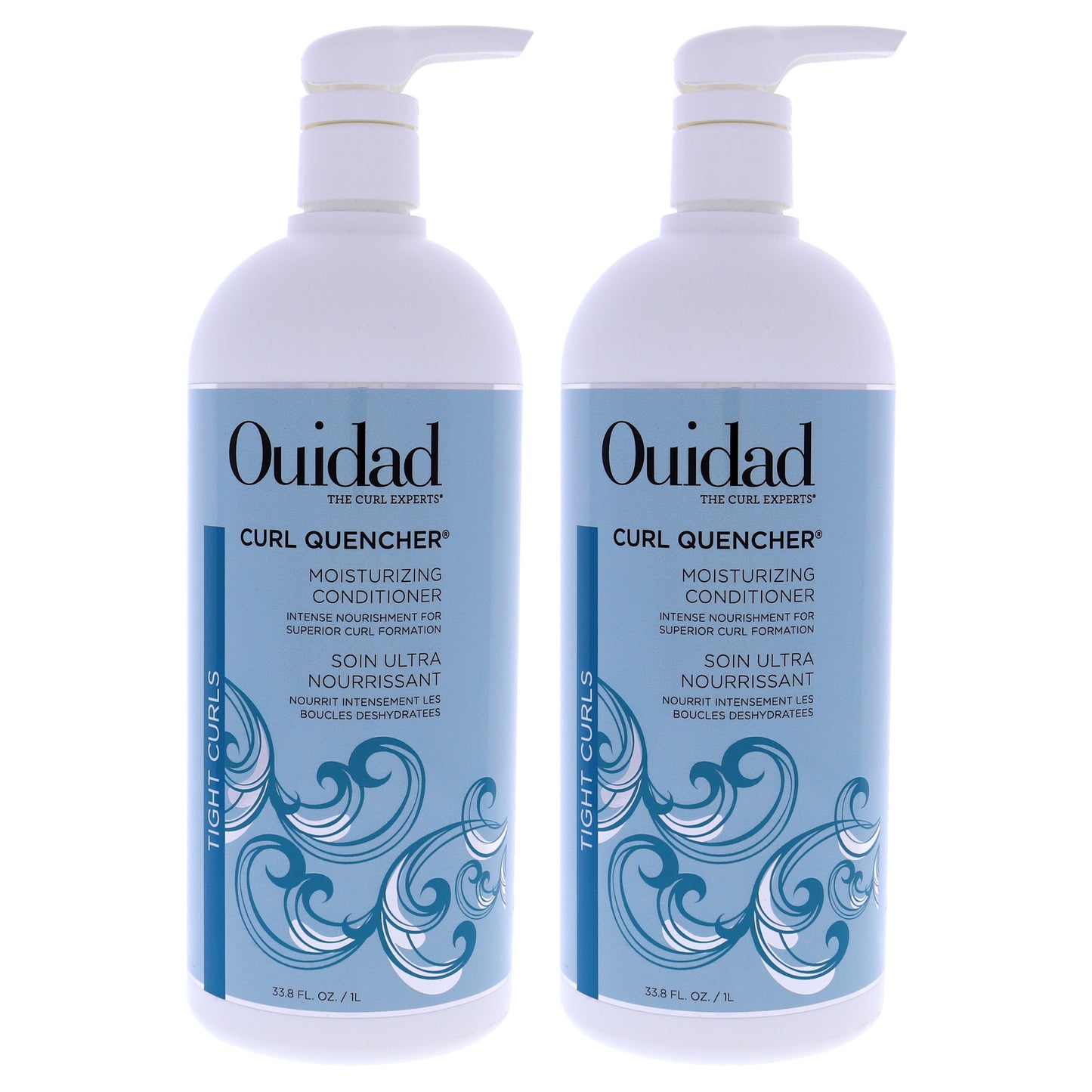 Curl Quencher Moisturizing Conditioner by Ouidad for Unisex - 33.8 oz Conditioner - Pack of 2