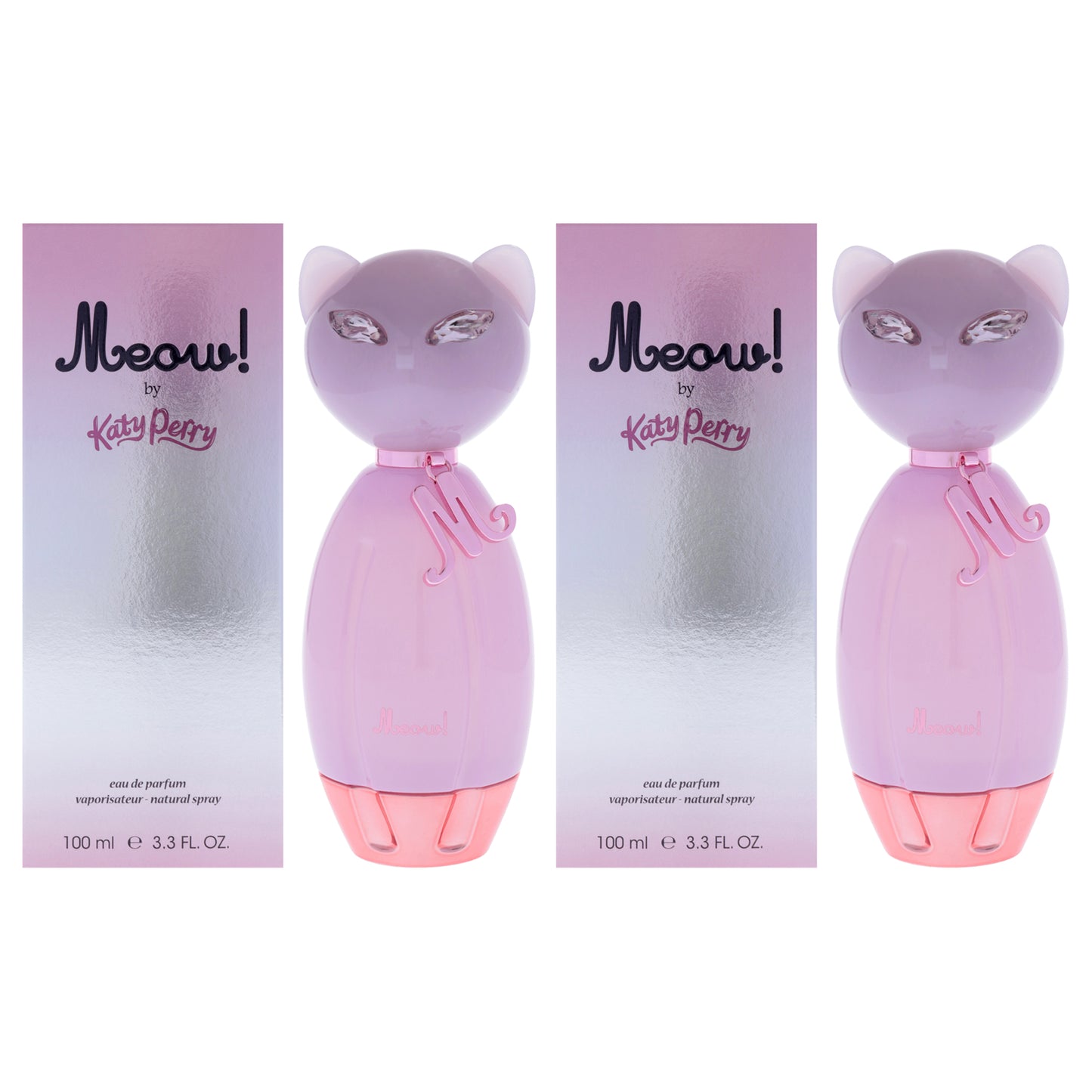 Meow! by Katy Perry for Women - 3.3 oz EDP Spray - Pack of 2