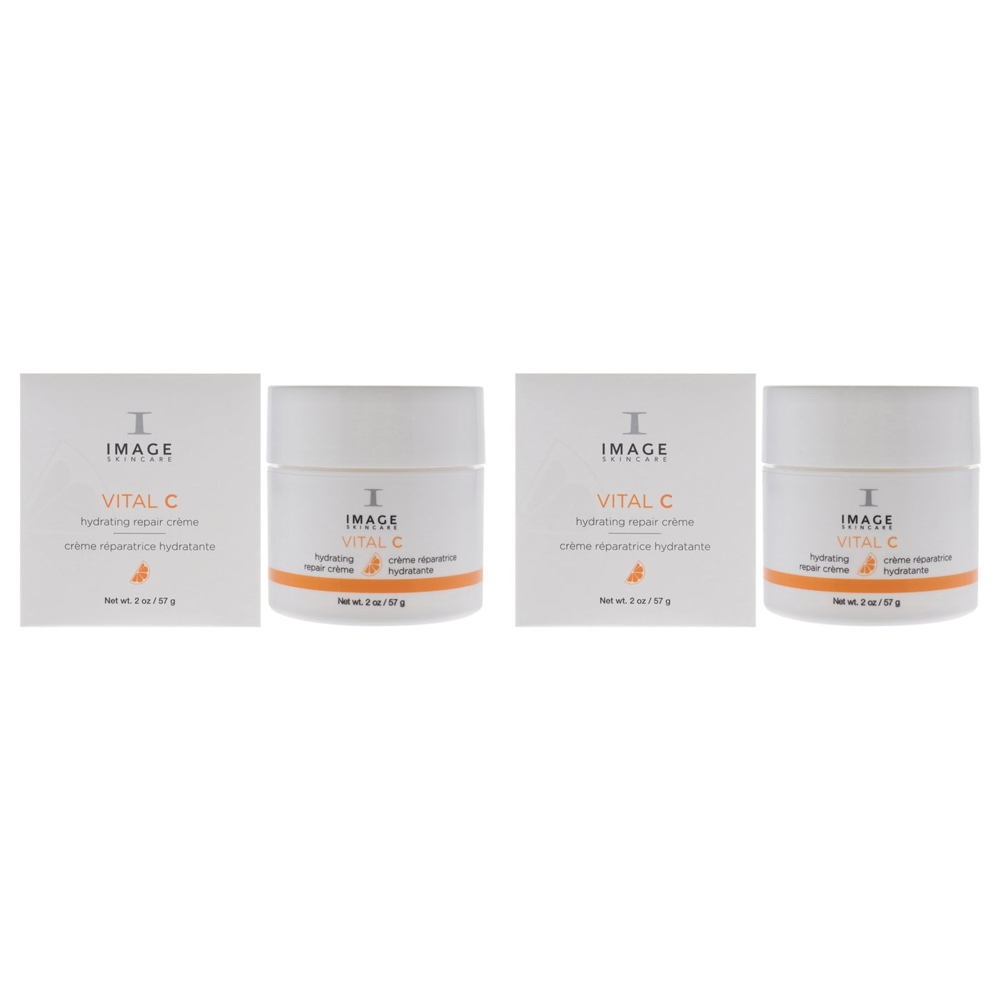 Vital C Hydrating Repair Creme by Image for Unisex - 2 oz Cream - Pack of 2