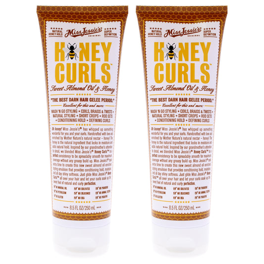 Honey Curls by Miss Jessies for Unisex - 8.5 oz Emulsion - Pack of 2