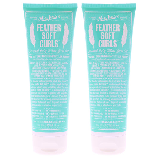 Feather Soft Curls by Miss Jessies for Unisex - 8.5 oz Conditioner - Pack of 2