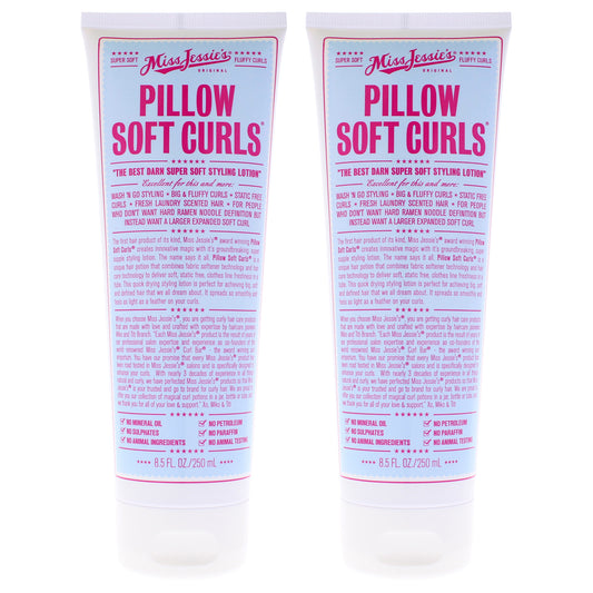 Pillow Soft Curls by Miss Jessies for Unisex - 8.5 oz Lotion - Pack of 2