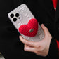 Original Knitted Love Stand Phone Case