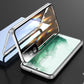Snap On Magnet King Glass Protective Mirror Phone Case