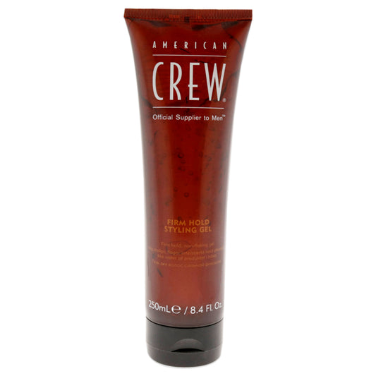 Firm Hold Gel by American Crew for Men - 8.4 oz Gel