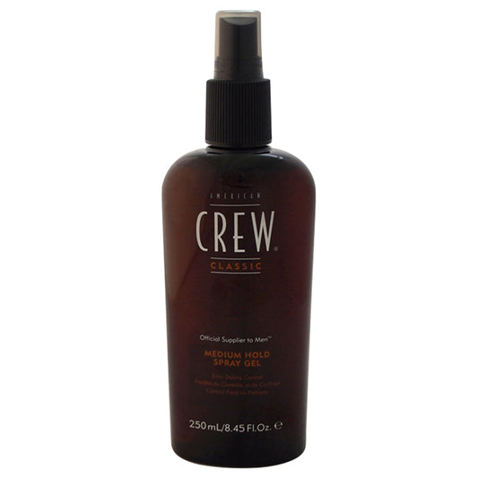 Spray Gel - Medium Hold by American Crew for Men - 8.45 oz Gel