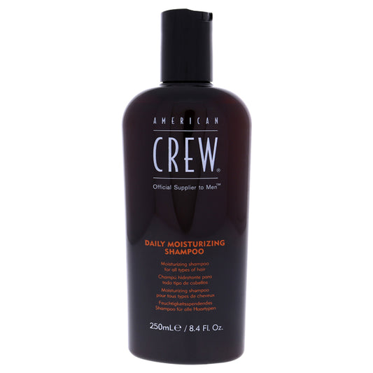 Daily Deep Moisturizing Shampoo by American Crew for Men - 8.4 oz Shampoo
