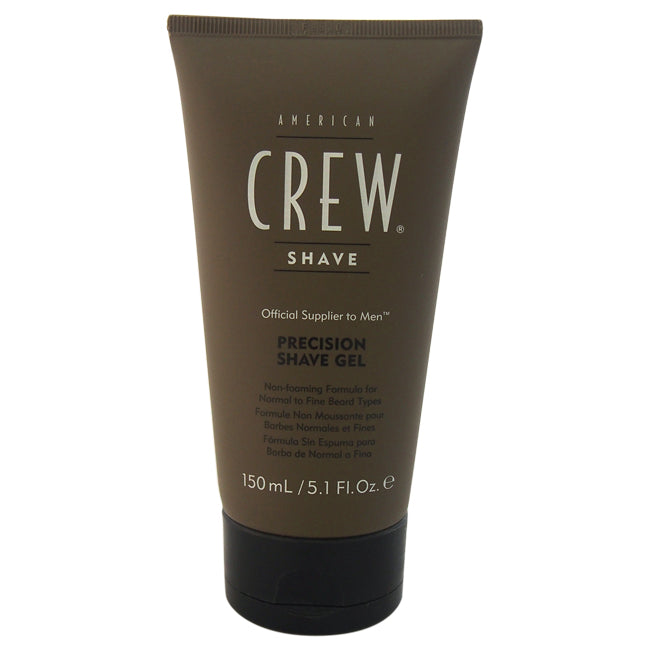 Precision Shave Gel by American Crew for Men - 5.1 oz Shave Gel