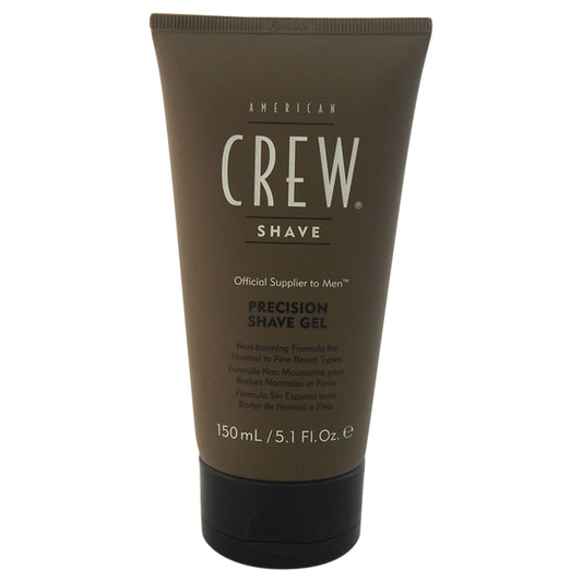 Precision Shave Gel by American Crew for Men - 5.1 oz Shave Gel