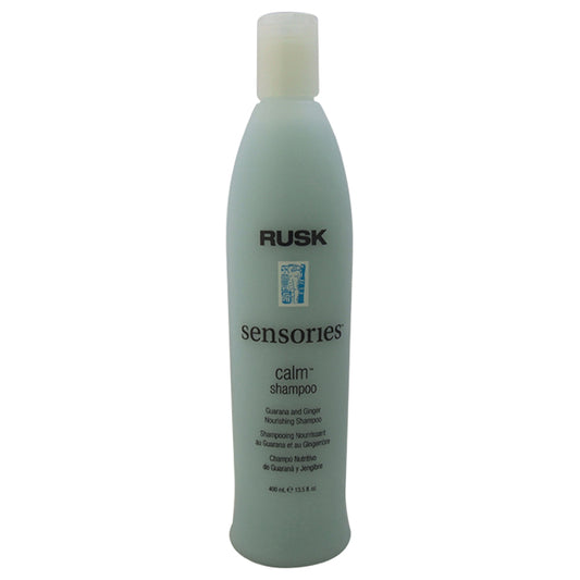 Sensories Calm Guarana and Ginger Nourishing Shampoo by Rusk for Unisex - 13.5 oz Shampoo